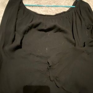 Long sleeve crop top